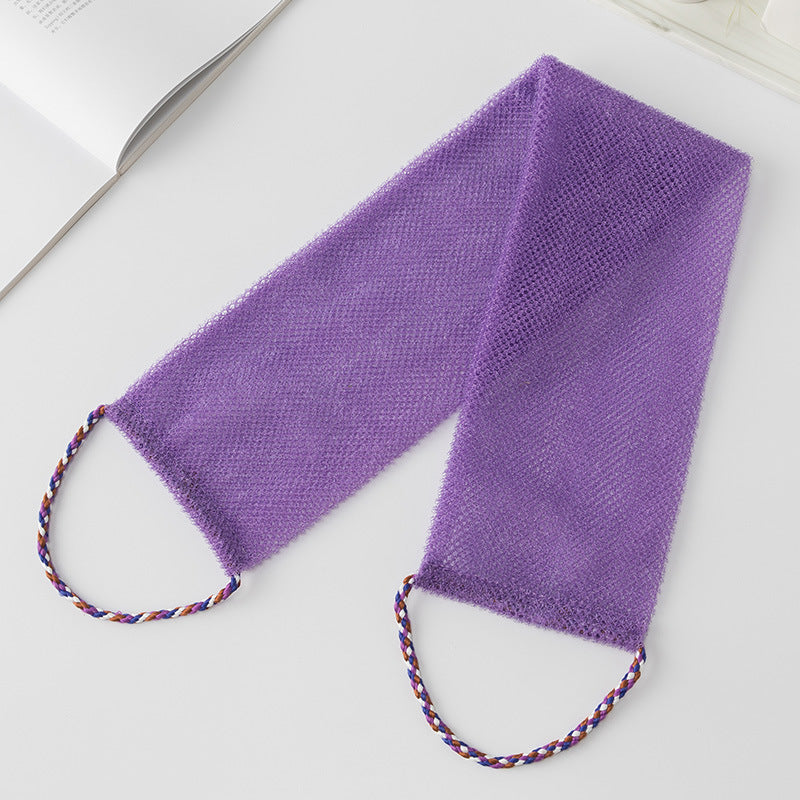 Long Exfoliating Shower Net – Easy Back Reach