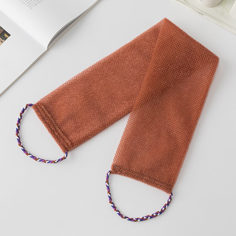 Long Exfoliating Shower Net – Easy Back Reach
