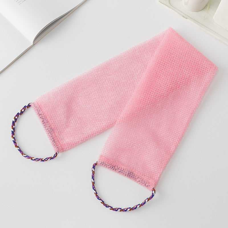 Long Exfoliating Shower Net – Easy Back Reach