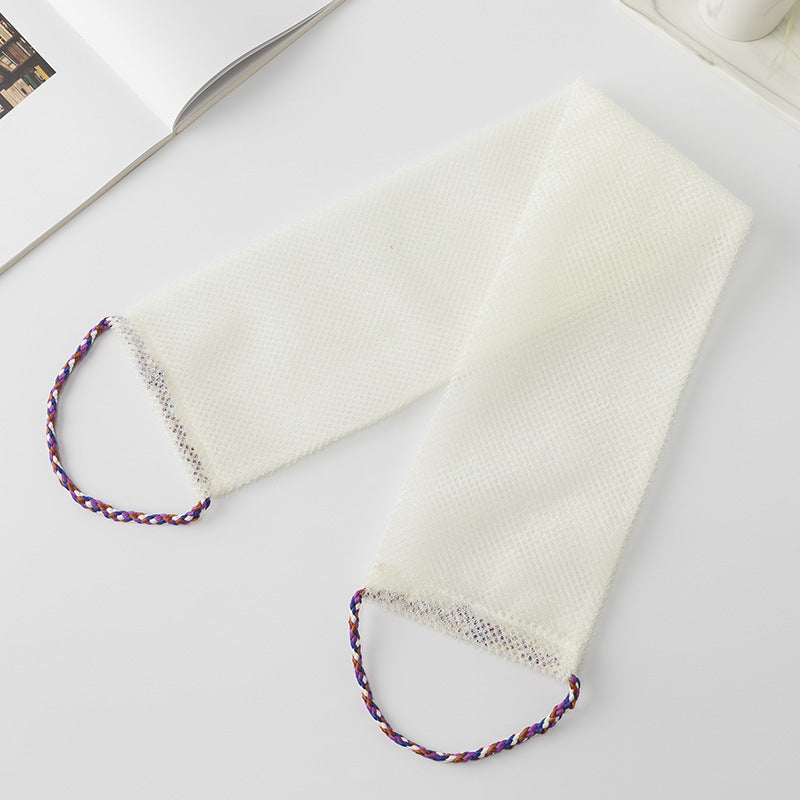 Long Exfoliating Shower Net – Easy Back Reach